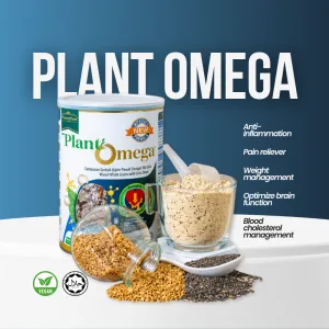 Plant Omega Tin & Ingredients
