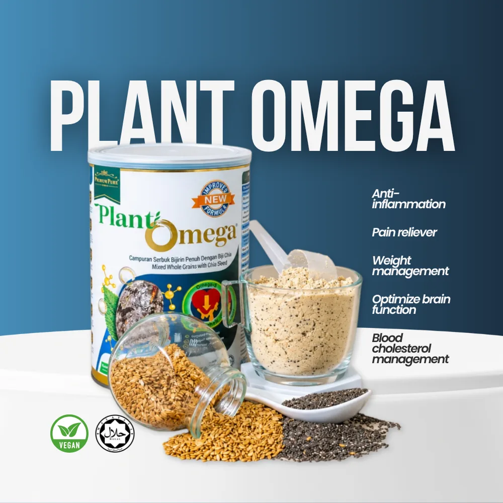 Plant Omega Tin & Ingredients