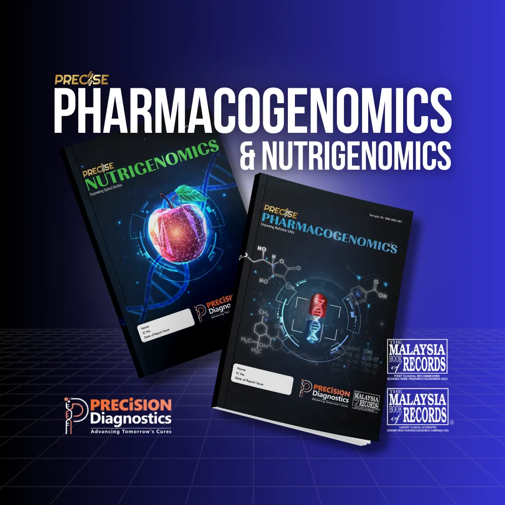 PRECISE DNA Test Bundle : Nutrigenomics & Pharmacogenomics DNA Test (Books)