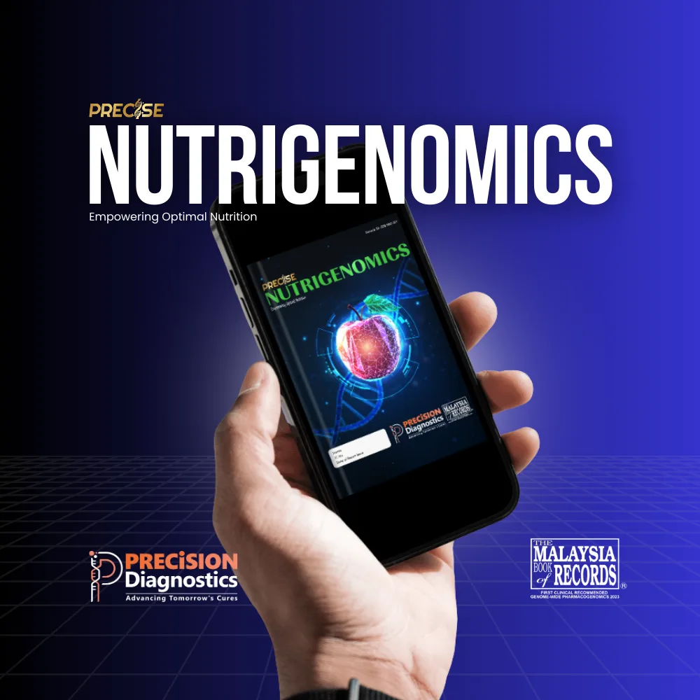 Nutrigenomics Report - Soft Copy Through PRECISE EHR App